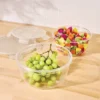4pc (set Of 2) 8.5 Cup And 14 Cup Plastic Round Food Storage Container Set With Lids Clear - Figmint™ -Figmint GUEST 03238937 94ea 4a29 8521 8cf1294c713b