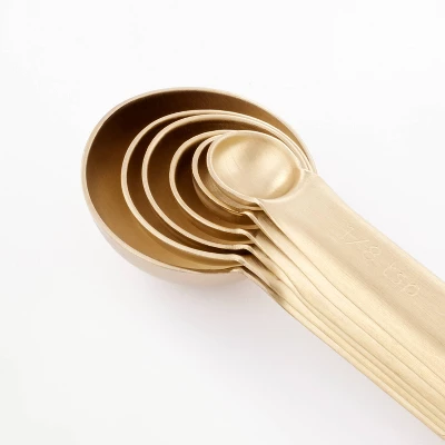 6pc Stainless Steel Measuring Spoons - Figmint™ 4 6pc Stainless Steel Measuring Spoons - Figmint™ - Image 2