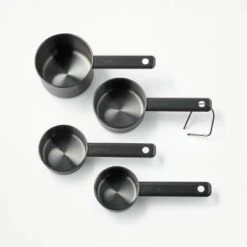 4pc Stainless Steel Measuring Cups - Figmint™ 9 4pc Stainless Steel Measuring Cups - Figmint™ -Figmint GUEST 04d00d34 4538 46ff 88f1 0164e1b539e9