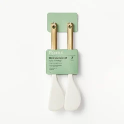 2pk Champagne/Silicone Mini Spatula Set Cream - Figmint™: Dishwasher-Safe, Flexible Kitchen Utensils 7 2pk Champagne/Silicone Mini Spatula Set Cream - Figmint™: Dishwasher-Safe, Flexible Kitchen Utensils -Figmint GUEST 0b4778a9 ecbc 4bf8 b934 28000bf4d24e