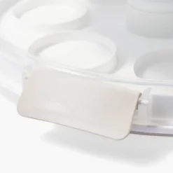 Round Cake Carrier White/Clear - Figmint™ -Figmint GUEST 0c58594d 613e 452a 908d 021651573468