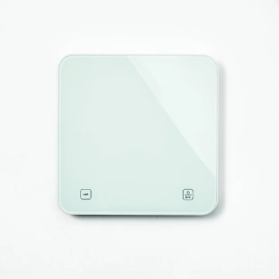 11lb Digital Kitchen Food Scale White - Figmint™: Touch Controls, Metric Conversion, LCD Display, 1 Year Warranty 6 11lb Digital Kitchen Food Scale White - Figmint™: Touch Controls, Metric Conversion, LCD Display, 1 Year Warranty - Image 4