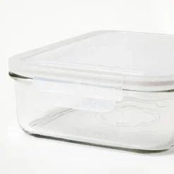 6pc (Set Of 3) Glass Food Storage Container Set Clear - Figmint™ -Figmint GUEST 15c0d5f2 e71a 4e29 8438 fecde7b398c4