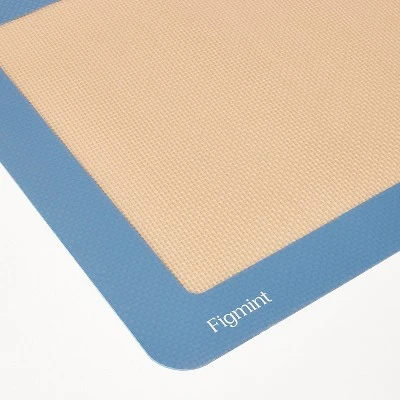 8.5"x12.5" Silicone Baking Mat Blue - Figmint™: Nonstick Oven-Safe Cooking Sheet, Dishwasher-Safe Kitchen Mat 4 8.5"x12.5" Silicone Baking Mat Blue - Figmint™: Nonstick Oven-Safe Cooking Sheet, Dishwasher-Safe Kitchen Mat - Image 2