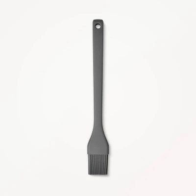 Silicone Basting Brush Dark Gray - Figmint™: Pastry, Cooking, Food & Butter Brush, Dishwasher-Safe, 11.91" Length 5 Silicone Basting Brush Dark Gray - Figmint™: Pastry, Cooking, Food & Butter Brush, Dishwasher-Safe, 11.91" Length - Image 3
