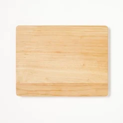 10"x13" Nonslip Rubberwood Cutting Board Natural - Figmint™ 9 10"x13" Nonslip Rubberwood Cutting Board Natural - Figmint™ -Figmint GUEST 2845a2b4 983d 458b 8ca4 84ddf24aa759