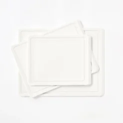 3pc Nonslip Recycled Poly Cutting Board Set Vintage Cream - Figmint™: Plastic, Dishwasher-Safe, Juice Canal 9 3pc Nonslip Recycled Poly Cutting Board Set Vintage Cream - Figmint™: Plastic, Dishwasher-Safe, Juice Canal -Figmint GUEST 2d0db0e5 e905 4929 9e4b 7eb8e954408b
