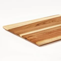 12"x15" Nonslip Acacia Wood Cutting Board Natural - Figmint™ 7 12"x15" Nonslip Acacia Wood Cutting Board Natural - Figmint™ -Figmint GUEST 34fc22c5 ceaa 4167 a965 ddfc8b7f4bc3