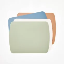 4pc 14"x11" Nonslip Cutting Mat Set - Figmint™: Multicolor Silicone Cutting Board Set, Hand Wash -Figmint GUEST 3aadb1a3 6fb5 4cb3 b7c2 5eb0f4f3dea4