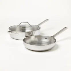 7pc Stainless Steel Cookware Set Silver - Figmint™ -Figmint GUEST 42e39bac 87f8 4ed6 b38c 95538cc6c76f