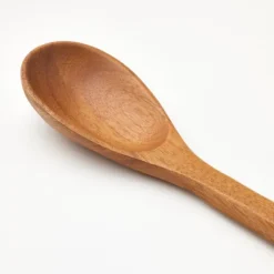 Acacia Wood Solid Spoon Brown - Figmint™: Hand Wash, 12.99" Length, 7.52" Handle, 2.7" Width, Best Material -Figmint GUEST 59212241 adab 41a2 be22 6e1df1bae503