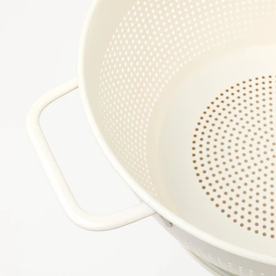 5qt Stainless Steel Colander - Figmint™ 4 5qt Stainless Steel Colander - Figmint™ - Image 2