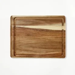 10"x13" Reversible Acacia Wood Cutting Board Natural - Figmint™ -Figmint GUEST 5ced3826 6943 4ce2 8467 23c411155d9d