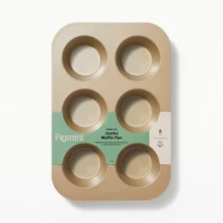 6ct Nonstick Aluminized Steel Jumbo Muffin Pan - Figmint™ -Figmint GUEST 630749ca a988 4919 a543 fb478544821f
