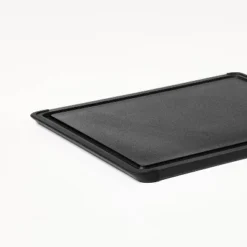 2pc Nonslip Recycled Poly Cutting Board Set Black - Figmint™: Dishwasher-Safe, Juice Canal, Non-Skid Feet -Figmint GUEST 6b5a2db8 b33c 4c96 a78e 3d2ef1c5fd0a