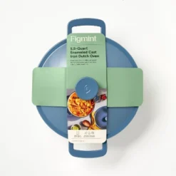5.5qt Enamel Dutch Oven - Figmint™ -Figmint GUEST 7b4c55cf 551c 4d85 8310 b7c9b8ba8c2e