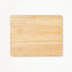 12"x15" Nonslip Rubberwood Cutting Board Natural - Figmint™: Charcuterie, Non-Skid Feet, Hand Wash, 1-Year Warranty -Figmint GUEST 87e5b4fe 8f3c 45a5 a4b4 11801babc44e