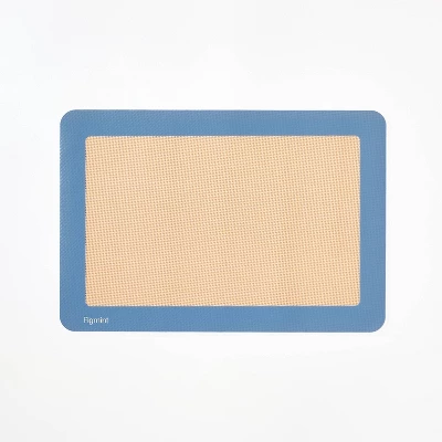 8.5"x12.5" Silicone Baking Mat Blue - Figmint™: Nonstick Oven-Safe Cooking Sheet, Dishwasher-Safe Kitchen Mat 5 8.5"x12.5" Silicone Baking Mat Blue - Figmint™: Nonstick Oven-Safe Cooking Sheet, Dishwasher-Safe Kitchen Mat - Image 3