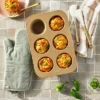 6ct Nonstick Aluminized Steel Jumbo Muffin Pan - Figmint™ -Figmint GUEST 9a010943 6fc8 456f 9b26 180b2c75727a 1