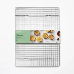 Nonstick Aluminized Steel Cooling Rack Gray - Figmint™: Oven-Safe, Dishwasher-Safe, Made Without PTFE -Figmint GUEST 9ad30439 cee3 44a7 a98c a77641b5823d