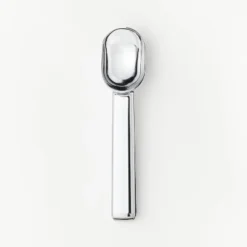 Ice Cream Scoop Silver - Figmint™: Zinc Alloy, Dishwasher-Safe, 7.6" Length, 5.05" Handle, Figmint Kitchen Tool -Figmint GUEST a23374f9 bd14 4dd8 9dec a0de9e7aa744
