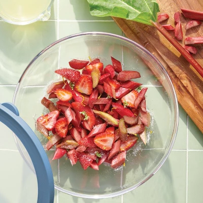 2pc Reversible Acacia Wood Cutting Board Set Natural - Figmint™: Charcuterie & Kitchen Boards With Juice Canal 7 2pc Reversible Acacia Wood Cutting Board Set Natural - Figmint™: Charcuterie & Kitchen Boards With Juice Canal - Image 5