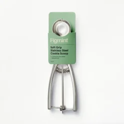 1.5Tbsp Stainless Steel Cookie Scoop Gray - Figmint™ -Figmint GUEST b149f946 d4c5 45f4 8bd4 982ae3eb54f2