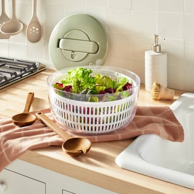 2pk Wood Salad Serving Spoon Set Brown - Figmint™: Acacia Salad Tongs, Kitchen Utensils, Hand Wash 3 2pk Wood Salad Serving Spoon Set Brown - Figmint™: Acacia Salad Tongs, Kitchen Utensils, Hand Wash