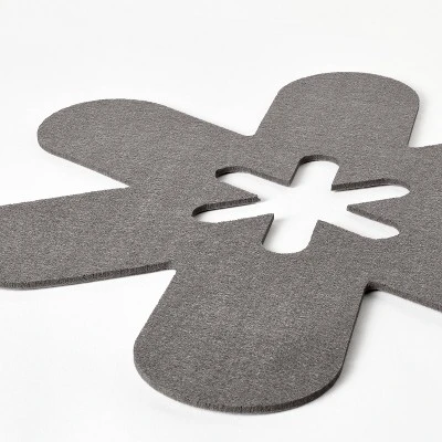 Felt Pan Protectors Gray - Figmint™ 4 Felt Pan Protectors Gray - Figmint™ - Image 2