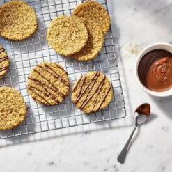 Nonstick Aluminized Steel Cooling Rack Gray - Figmint™: Oven-Safe, Dishwasher-Safe, Made Without PTFE