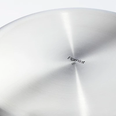 12qt Stainless Steel Stock Pot Silver - Figmint™ 6 12qt Stainless Steel Stock Pot Silver - Figmint™ - Image 4