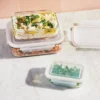 6pc (Set Of 3) Glass Food Storage Container Set Clear - Figmint™ -Figmint GUEST e9b52fd2 48ff 46dc 9337 8c37c57a47c4
