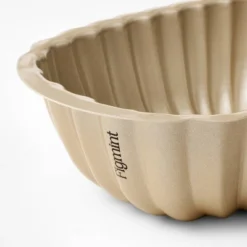 Aluminum Fluted Loaf Pan Gold - Figmint™ -Figmint GUEST f009f2c8 1fe7 428e b730 9340f0a431c7