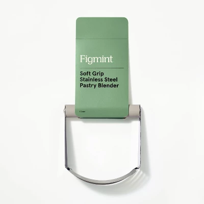 Pastry Blender Silver - Figmint™: Stainless Steel Blades, Hand Wash, Dishwasher-Safe, Kitchen Tool, 4" Height 5 Pastry Blender Silver - Figmint™: Stainless Steel Blades, Hand Wash, Dishwasher-Safe, Kitchen Tool, 4" Height - Image 3